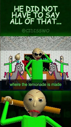 BALDI'S BASICS VS SQUIDWARD TENTACLES 1 #spongebob #squidward #baldi #baldisbasics #rapbattle