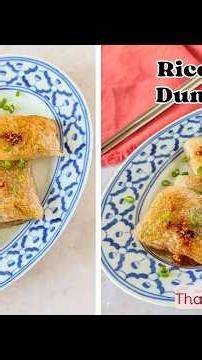 Crispy Rice Paper Pork Dumplings
