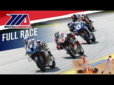 Crazy Motorcycle Race! MotoAmerica Medallia Superbike Race 2 at Road Atlanta 2023
