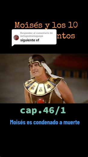 Respuesta a @nellyguzmanaguayo #seriesbiblicas #laserpienteyunet #Diosesperfecto #paser #enaprietos #moises #egipcios #hermososrecuerdos🥰 #moisesylos10mandamientos😇 #escapa#moises#condenado #amuerte#capitulo46/1