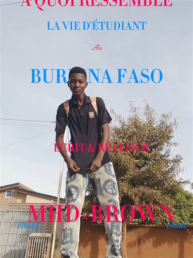La vie d'étudiant au Burkina Faso écrit et réalisé par MHD×BROWN suivez MHD×BROWN dans une journée intense : du réveil fatigué aux bus bondés, des raccourcis entre rivières et jardins, jusqu’au resto 4 étoiles et la détente devant son ordinateur. Une immersion réaliste dans le quotidien d’un étudiant, avec des hauts, des bas… et beaucoup de persévérance ! 💪📚🍲 #etudeburkina #burkinafaso #campuslife #Vlog #pourtoi
