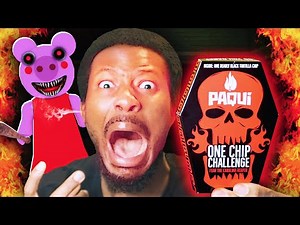 ONE CHIP CHALLENGE 🔥, IF CAUGHT BY PIGGY! (Roblox Piggy)