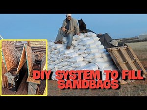 HOW TO FILL EARTHBAGS - THE FAST WAY