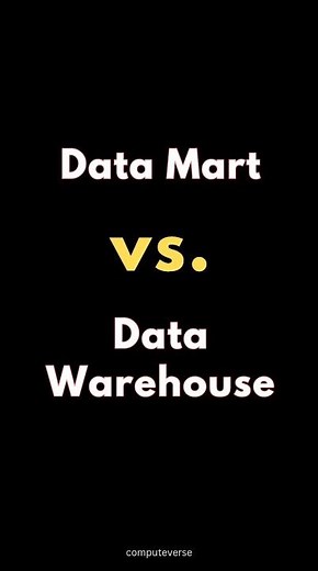 SQL DATA MART Vs. DATA WAREHOUSE ✍️