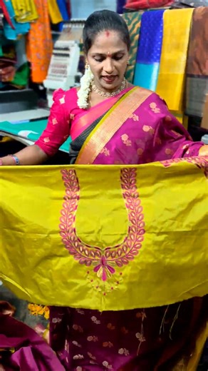 తక్కువ రేటులో సారీ వర్క్ బ్లౌజ్ combo offer 1500 free shipping 7670866440#shots video