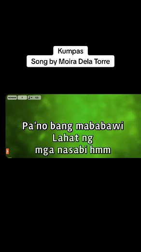 Kumpas Song by Moira Dela Torre Karaoke Lyrics