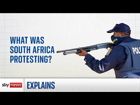 What’s happening in South Africa?