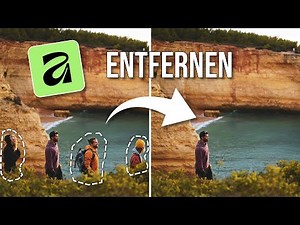 Inpainting: Automatically remove things in Affinity | German Tutorial