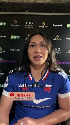 Manae Feleu talks about what it means to her to be a role model for passionate girls in rugby.