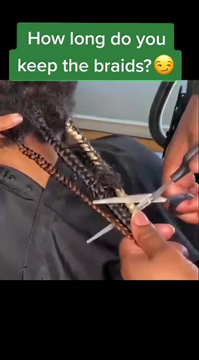 How to Remove 4-Month-Old Knotless Box Braids