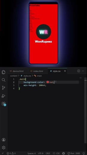 Build a Modern Profile Ui with HTML AND CSS ONLY 🔥 #coding #website #css #html #js #how