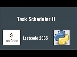 Leetcode 2365: Task Scheduler II