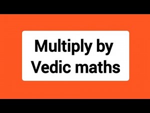Vedic maths tricks | multiply | easy maths | vedic maths multiplication | multiplication trics |