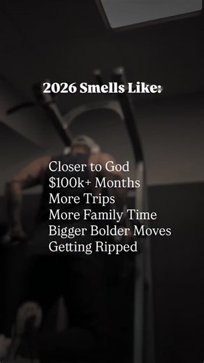 Andrew Perrie on Instagram: "2026 smells like: Closer to God $100k+ months More trips More family time Bigger, bolder moves Getting ripped Faith first. Discipline daily. No small thinking. The work starts now. #2026Vision #FaithFirst #BigGoals #Discipline #NextLevel"