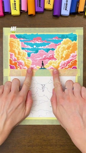 Paint this artwork at home 🔥✍️ Find this exact drawing as a paint by numbers kit 🎨 Link in bio