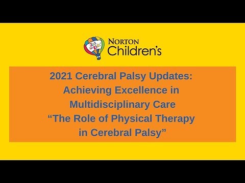 2021 Cerebral Palsy Updates: The Role of Physical Therapy in Cerebral Palsy