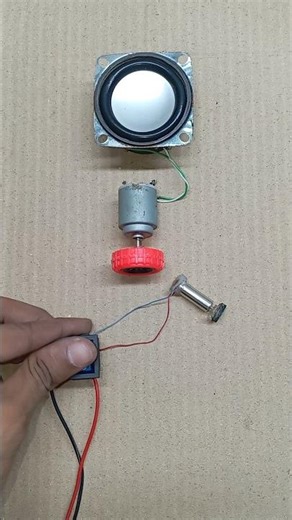 How a mini vibrator dorne motor powered speaker • drone motor