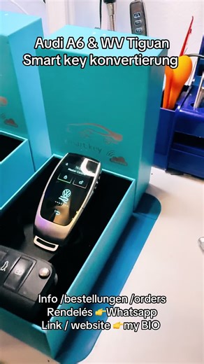 Audi A6 & VW Tiguan Smart Key Conversion Guide