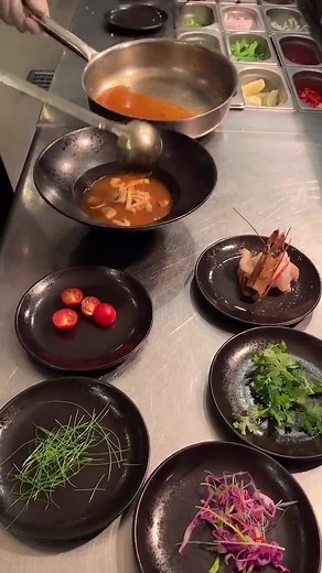 #TomYumSoup at #HouseOfNoodles in #TwoSeasonsHotel #mydubai #uae #tiktokuae