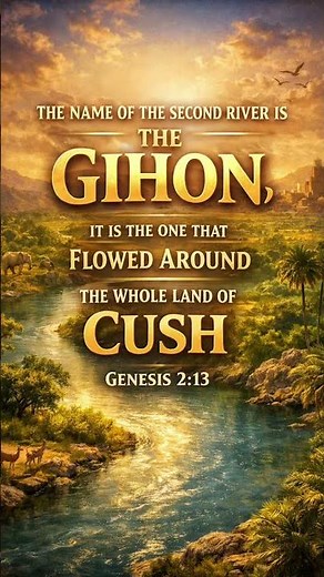 The River Gihon: Hidden Truth About Cush in Genesis 2:13