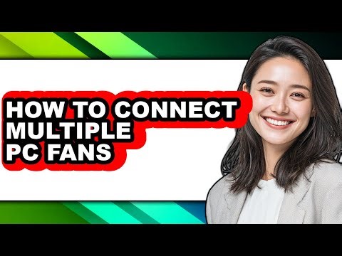 How to Connect Multiple Pc Fans (easy Method)