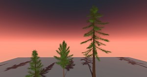 Low Poly Pine Trees Pack With High Quality Animations | 3D Trees | Unity Asset Store