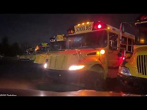 2011 MaxxForce 7 Cold Start, Rev, High Idle, & Light Check (IC CE Handy School Bus)