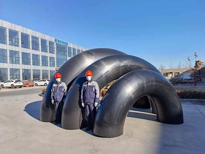 [Hot Item] PE100 HDPE Large Radius 3D 2D Bend Elbow 30/45/75/90 Degree