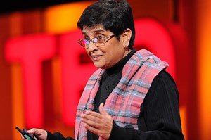 Kiran Bedi: 'I'm a product of opportunities', A police chief with a difference, Visonary Leadership, TEDWomen - 2010 — Speakola