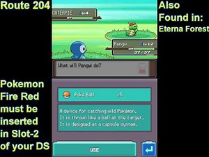How to get Caterpie (Pokémon Platinum)