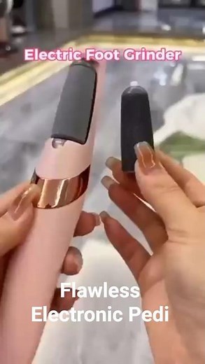 Flawless Electronic Pedi -Rechargeable Pedicure Tool with 2 RollerHeads