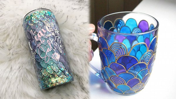 Elevating a Plain White Cup into a Stunning Epoxy Creation