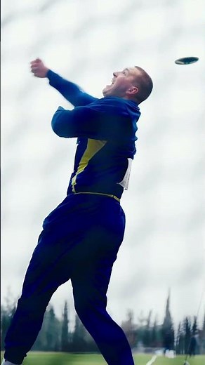 Sixth round GOLD 🇺🇦 Mykhailo Brudin wins U23 discus 💥