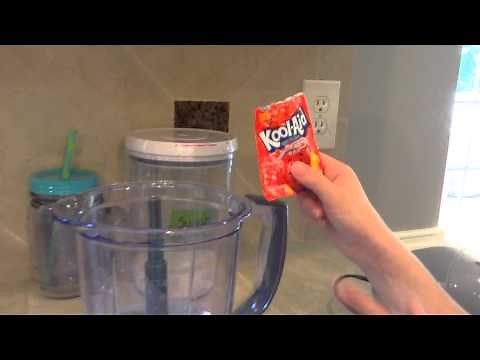 DIY kool aid Slushies