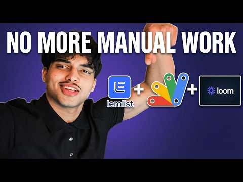 Make Loom Outreach 10x Easier (Lemlist)