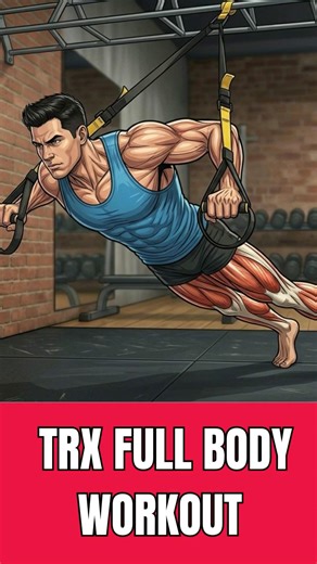 Full Body TRX Workout at Home for Beginners (No Equipment) #trx #trxworkout