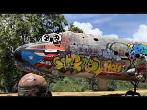 Doodles Airplanes - Doodles are flying and singing - Abandoned Plane Graffiti