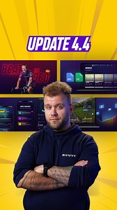 2K views · 954 reactions | ✨ APP VERSION 4.4 IS HERE – UPDATE NOW! ✨ | ROUVY | Facebook