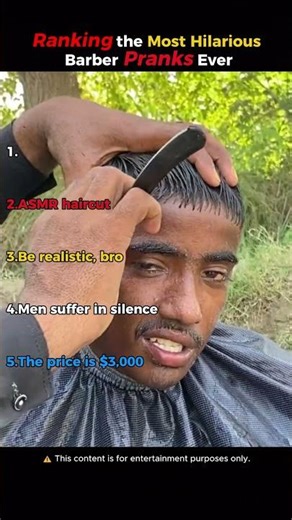 Ranking the Most Hilarious Barber Pranks Ever
