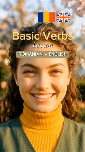 10 Basic Romanian Verbs 🇷🇴 English #learn #languagelearning #romanian #english #shorts #verbs