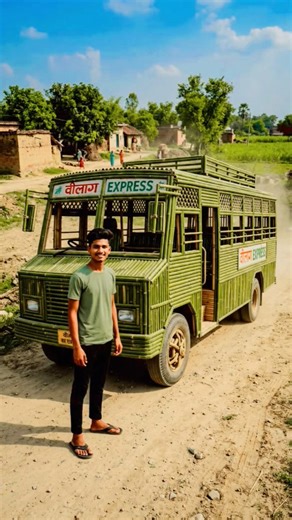 👉 “कोई नहीं मान रहा था… उसने Bamboo से Bus खड़ी कर दी! 🔥”..#trendingshorts #viralvideo #moralstori..