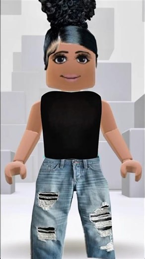 How to be a baddie, but I actually make it my Roblox avatar! #viral #shorts #fyp