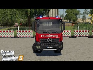 LS19 - Mercedes Benz Arocs Feuerwehr 🚧 Baustellenmods.de 🚧