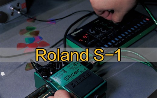 Roland新款mini复古合成器S-1试玩