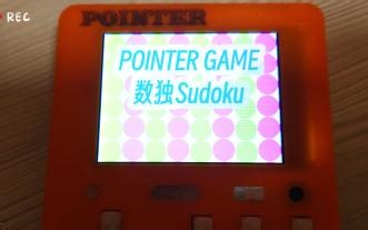 [Arduino][POINTER掌机] 数独游戏 自制小游戏