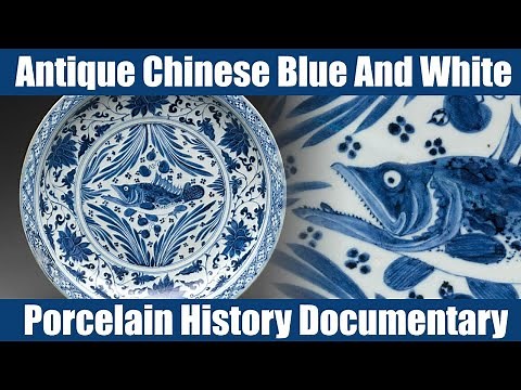 Antique Chinese Blue And White Porcelain Official History Documentary