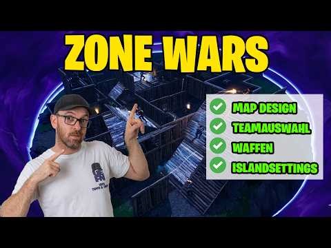 This is how you build a Zone Wars map including island settings, team selection and much more 🤩😮🌀