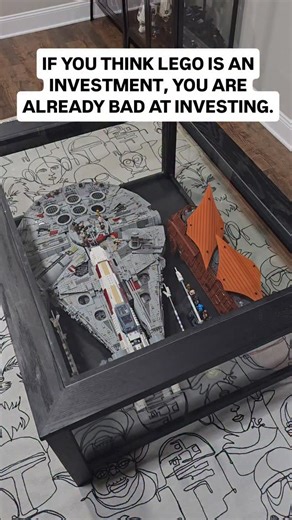 Zachary Masciantonio on Instagram: "If you think Lego is an investment, you are already bad at investing. Lego Star Wars Cloud City sets don't exist anymore. Be honest with yourself. Buying physical Lego sets, storing physical Lego sets, then selling Lego sets for a profit, isn't worth it. Fees. Time. Space. Inflation. Then you get people who try to sell you guides or people who promise Lego increases in value like gold. I buy Lego because I like it. I buy it cause I wanna build it, enjoy it, sh