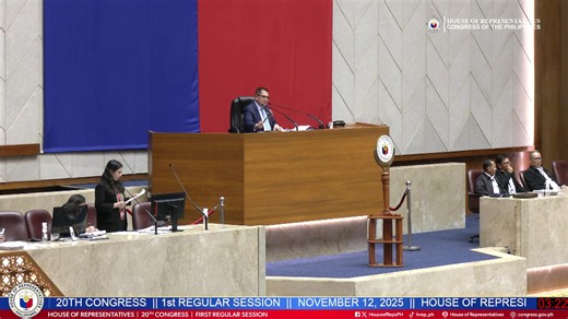 20th Congress | 1st Regular Session Wednesday, November 12, 2025 (Session #17 - Day 2) | House of Representatives of the Philippines