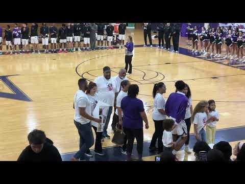 Varsity Senior Night Introductions 2026